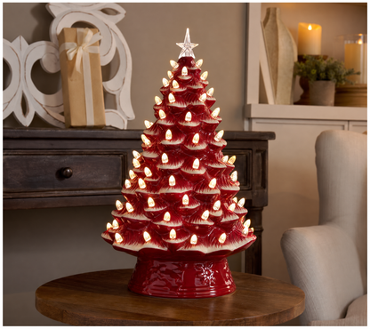 Mr. Christmas 18" Ceramic Nostalgic Tree