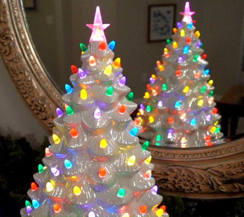 Mr. Christmas 18" Ceramic Nostalgic Tree